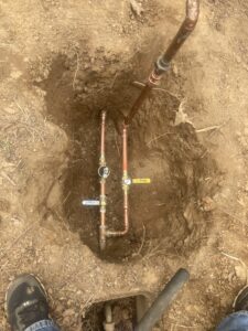 copper pipe replacement