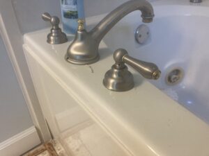 upgraded bathtub fixtures