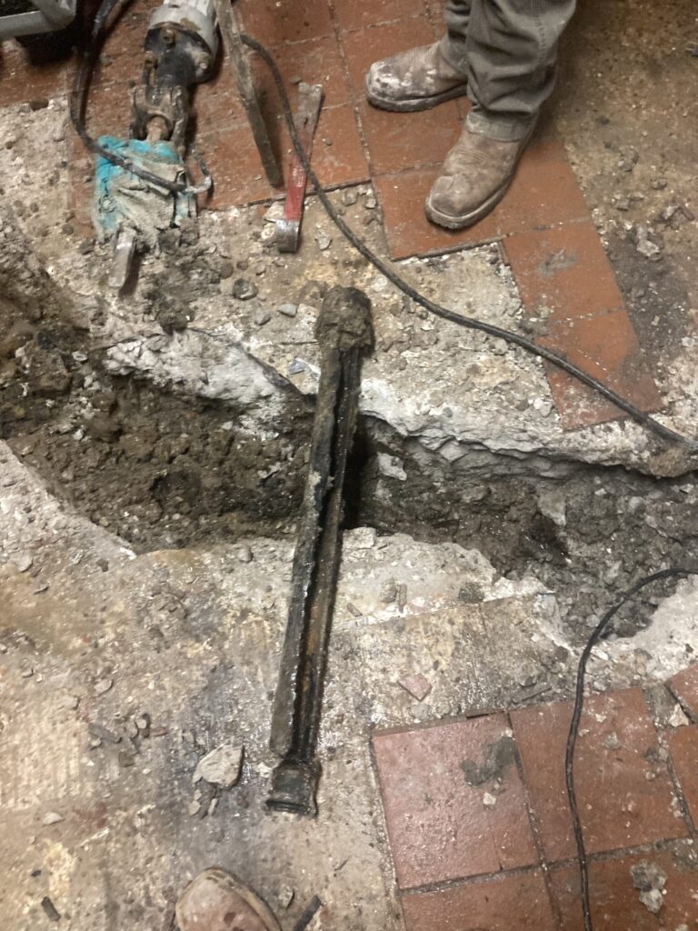 Broken pipe repair