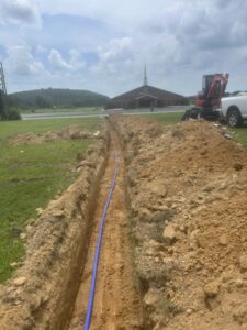 commercial plumbing water line