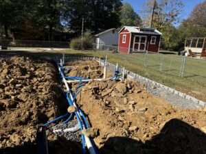 Complete new home water lines