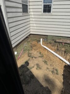 PVC plumbing pipe service