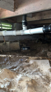 Newly installed water main