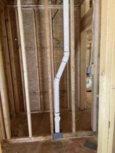 Interior wall plumbing work Arkansas