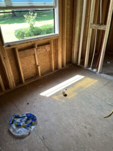Plumbing during a home remodel