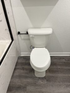 Toilet installation plumber Arkansas