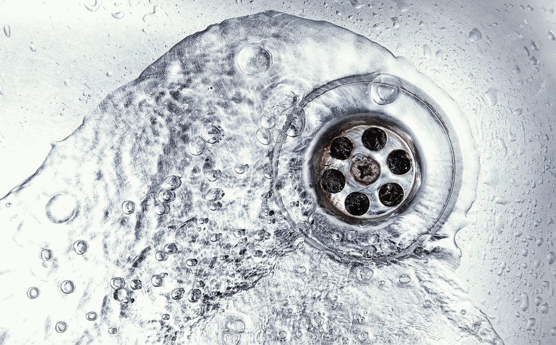Drain cleaning service using advanced plumbing tools